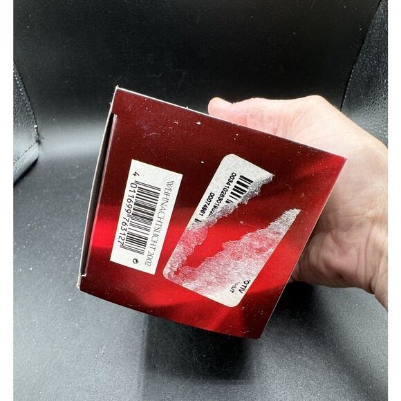 Vintage 2002 Brand NEW WEIHNACHTS Porcelain Candle Holder In Box! - Picture 3 of 11